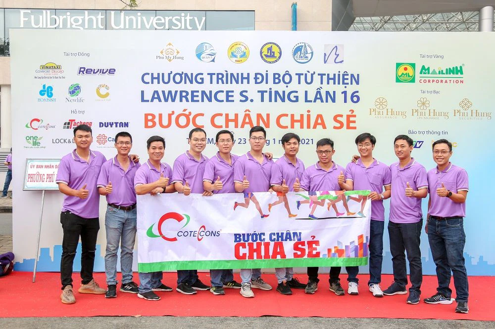 COTECCONS ĐỒNG HÀNH CÙNG CHƯƠNG TRÌNH ĐI BỘ TỪ THIỆN LAWRENCE S.TING LẦN THỨ 16 - 2021