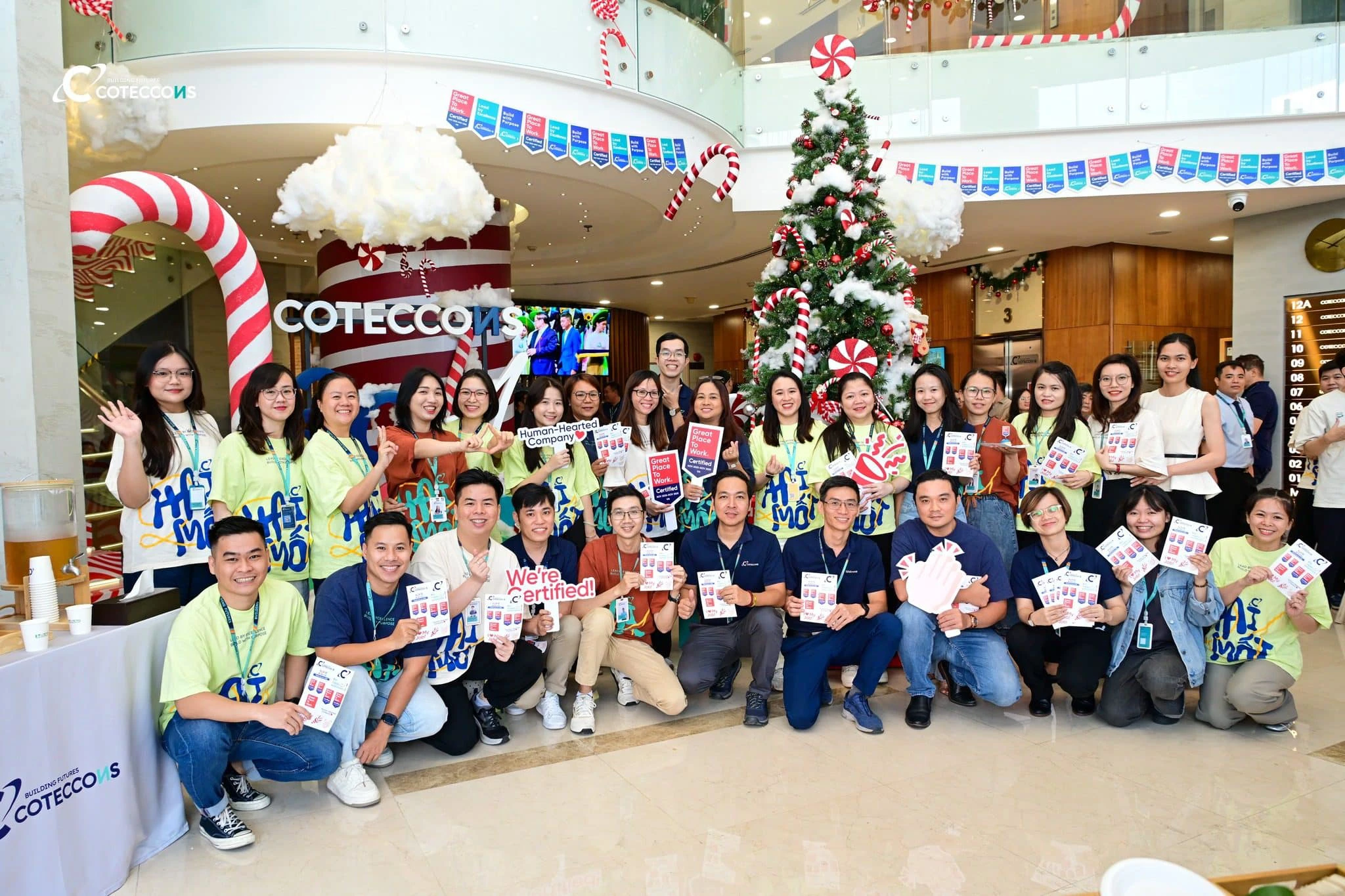 GREAT PLACE TO WORK® VINH DANH COTECCONS LÀ NƠI LÀM VIỆC XUẤT SẮC – MINH CHỨNG CHO CHIẾN LƯỢC LẤY CON NGƯỜI LÀ TRUNG TÂM