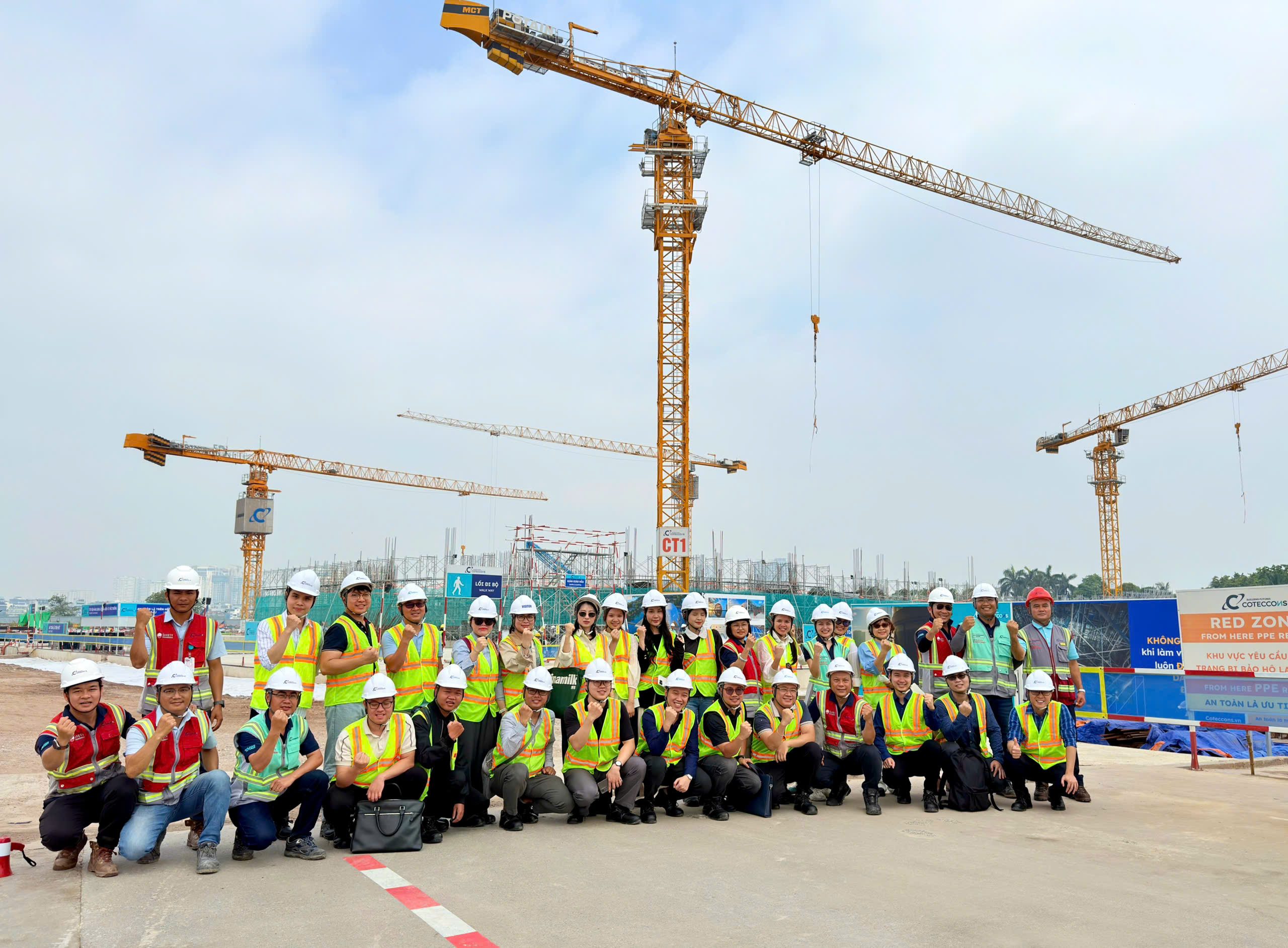 COTECCONS HOSTS NORTHERN VIETNAM SITE TOUR FOR INVESTORS, DEMONSTRATING ITS CAPABILITY TO DELIVER WORLD-CLASS PROJECTS