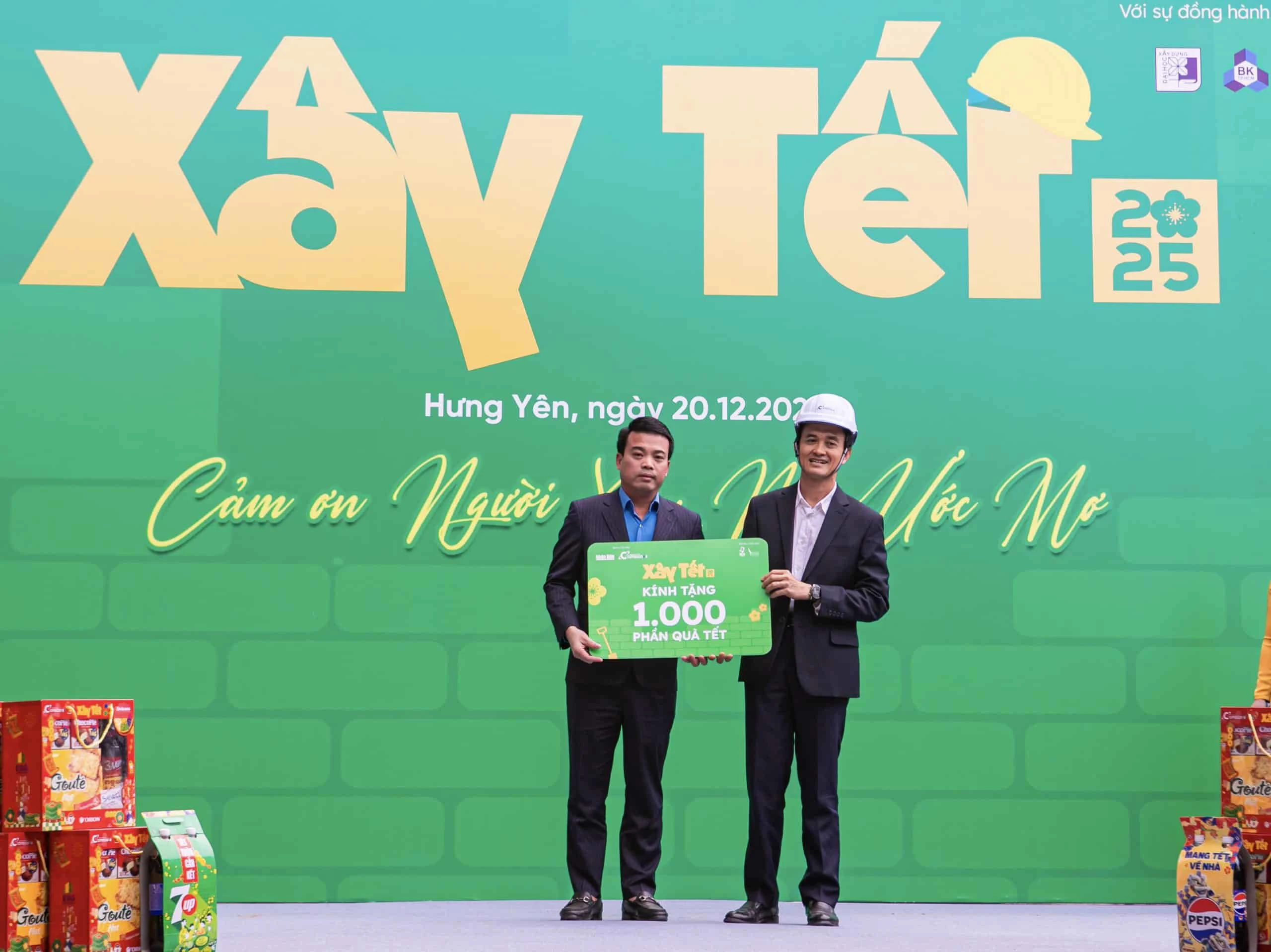 “XÂY TẾT 2025” TẶNG QUÀ CHO CÔNG NHÂN TẠI HƯNG YÊN