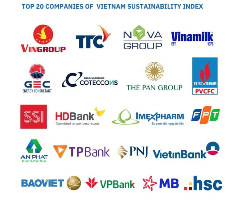 COTECCONS NẰM TRONG TOP 20 CÔNG TY CÓ CHỈ SỐ PHÁT TRIỂN BỀN VỮNG TỐT NHẤT VIỆT NAM